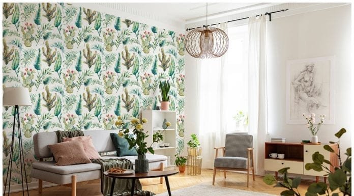 Les plus beaux papiers peints imprimés – Tendances 20/21 Papier peint à motifs