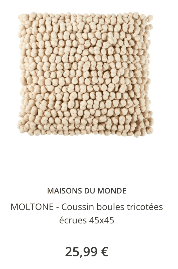 coussin
